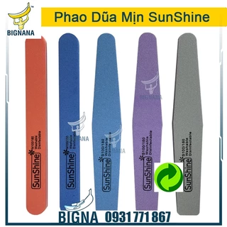 Phao Dũa Mịn SunShine, Buffer Lục Giác, Phào Dũa Móng Dạng Thanh 2 Mặt Chuyên Dụng Làm Nail