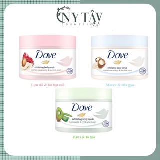 Tẩy tế bào body Dove 298g Bản Trung - Exfoliating body polish