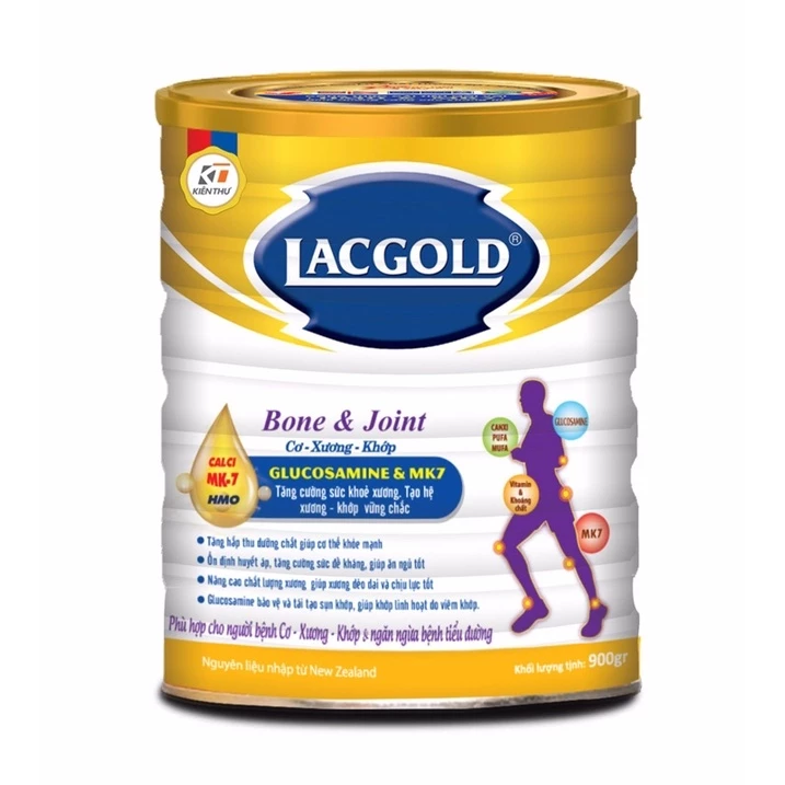 Sữa dinh dưỡng Cơ Xương Khớp Lacgold Bone & Joint 900gr