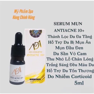 serum 10+ ADA GROUP hỗ trợ mụn ẩn ,mụn viêm