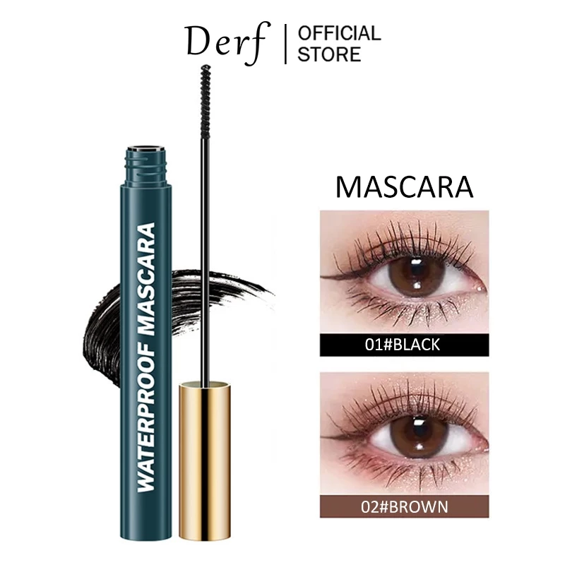 Mascara Derf Kháng Nước Lâu Trôi Chuốt Mi Cong Vút Dày Và Dài Hơn