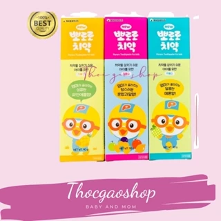 Kem đánh răng Pororo Hàn quốc 90gr cho bé yêu từ 2 tuổi