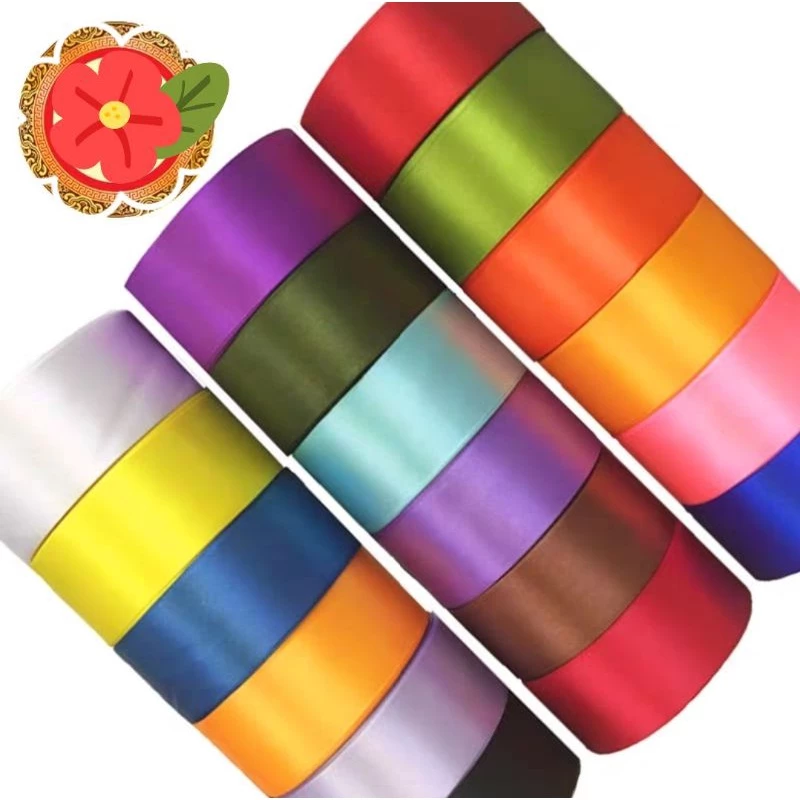 Cuộn Ruy băng/ ri băng/ ribbon polyester 4cm, dài 22m (vui lòng đọc mô tả trước khi order)