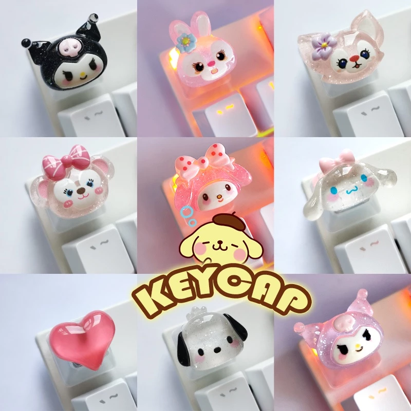 Nút Bàn Phím Cơ Lẻ Keycap Dễ Thương Đẹp Dành Cho Bàn Phím Cơ