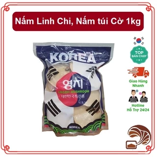 Nấm Linh Chi, Nấm túi Cờ 1kg giúp thải độc gan, thanh lọc cơ thể