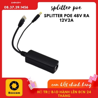 Bộ chia nguồn Splitter Poe từ 48V ra 12V