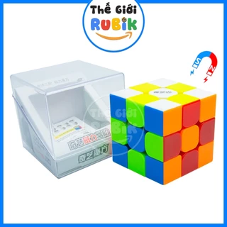 ✅ [Chính Hãng] Rubik 3x3 QiYi MS 3x3x3 Magnetic Có Nam Châm. Khối Lập Phương Rubic 3 Tầng Đồ Chơi Thông Minh |