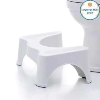 ghế kê chân toilet chống táo bón, ghế nhà tắm để bệ xí 2136