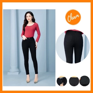 Quần Tregging Nữ Dài, Legging, Cạp Cao, Co Giãn