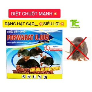 Thuốc diệt chuột FORWARAT 0.005 gói 25 gam diệt chuột mạnh,hiệu quả cao