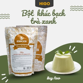 Bột Làm Khúc Bạch Trà Xanh BKB gói 500gr làm topping đồ uống đơn giản, nhanh chóng, dễ sử dụng