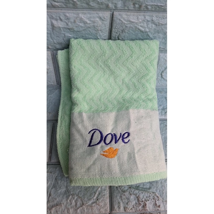 Khăn Dove dài 100cm màu xanh ngọc