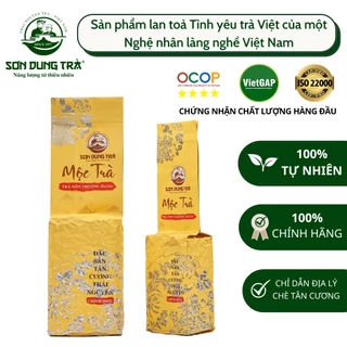 Mộc Trà Nõn Thượng Hạng SƠN DUNG TRÀ, Chè Thái Nguyên 100% Búp Chè Xanh Tự Nhiên Nước Vàng Sáng Hương Cốm