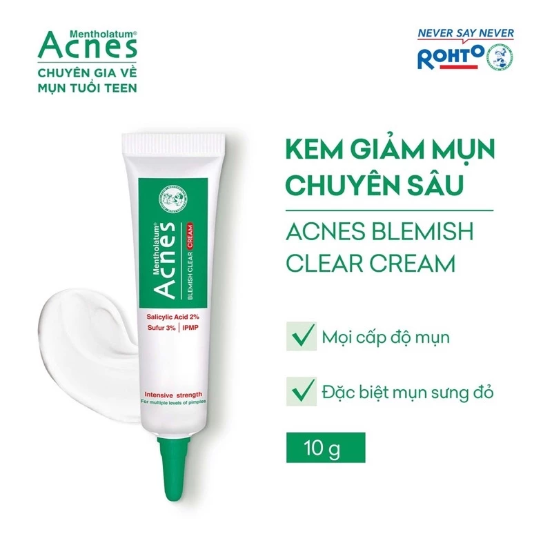 Kem Dưỡng Acnes Làm Giảm Mụn Chuyên Sâu 10g,5g