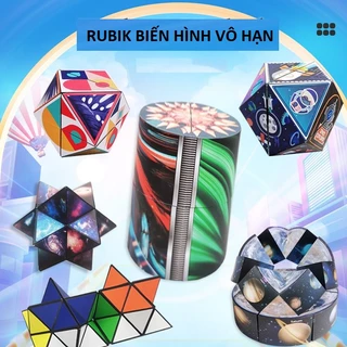 Đồ Chơi Khối Rubik 3D, Rubik Magic Thay Đổi Hình Dạng Độc Đáo Cho Trẻ Em