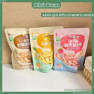 Bánh Que gạo lứt hữu cơ Mom’s Choice cho bé ăn dặm 10m+