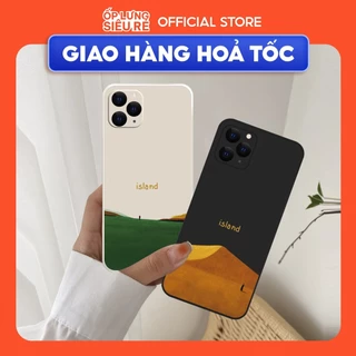 Ốp lưng cạnh vuông Iphone 6G/XR/11/12 Pro/13/14+/14 Pro/....viền bảo vệ camera hình Island