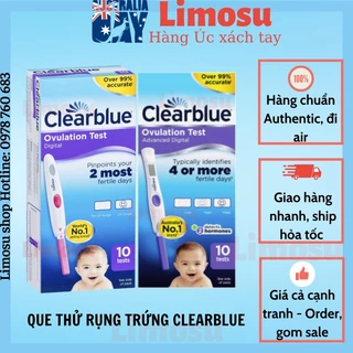 Que thử rụng trứng Clearblue 4 Or More 2 và 3 nấc hiển thị