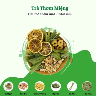 Trà thơm miệng (Ngăn ngừa, kháng khuẩn, khử mùi hôi, giúp hơi thở thơm mát) - Chợ Thảo Dược Việt