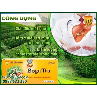 Trà Bogatra HVQY (Trà Boga tra) - Học viện Quân Y (MẪU MỚI HỘP 20 GÓI)