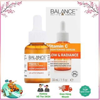 Serum Balance Active Formula 30ml vitamin C  mờ thâm mụn