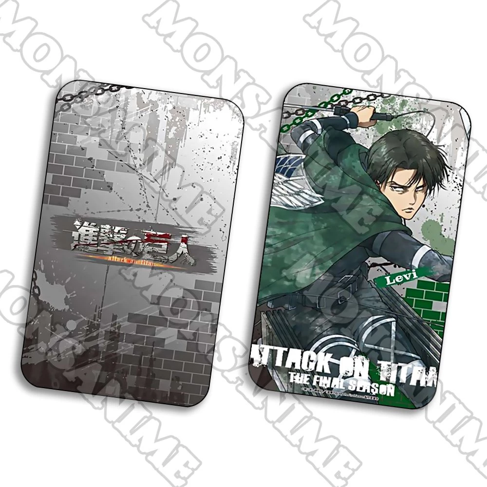 Ảnh card bo góc in hình ATTACK ON TITAN ver THE FINAL SEASON Đại Chiến Titan 5*8cm anime chibi game sưu tầm 1 tấm