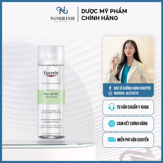 Nước Hoa Hồng Eucerin Cho Da Dầu Mụn Pro Acne Solution Toner