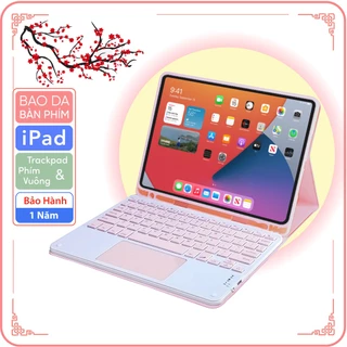 Bao da bàn phím dành cho iPad. Phím vuông Trackpad