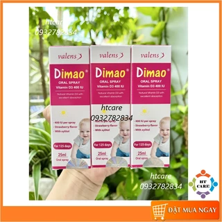 DIMAO - Vitamin D3 400 IU dạng xịt - Tăng cường hấp thu Canxi