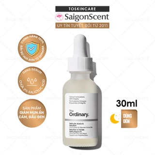 Tinh chất hỗ trợ giảm mụn ẩn The Ordinary / Salicylic Acid 2% Exfoliating Blemish Solution / 30mL