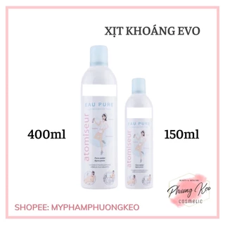 Xịt khoáng EVO 150ml-400ml