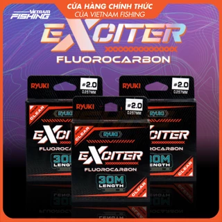 Dây Câu Fluorocarbon RYUKI Exciter - Vietnam Fishing