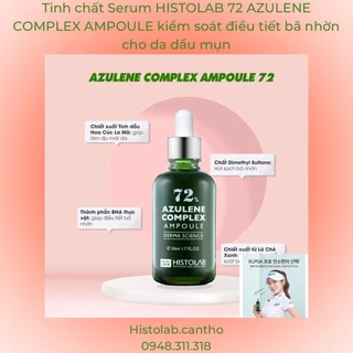 [CÔNG TY] Tinh Chất Serum Histolab Azulene Complex Ampoule 72% - Giảm ngừa mun và Kiểm soát dầu nhờn