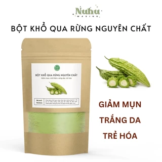 Bột khổ qua rừng nguyên chất 100% 100gr - Giảm mụn, mờ thâm nám, trắng da