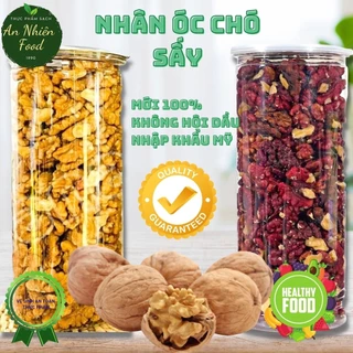 500gr Hạt Óc Chó Đỏ Mỹ đã tách vỏ sấy chín ăn liền giòn thơm và hạt sống làm sữa hạt -  tốt cho bà bầu và trẻ nhỏ