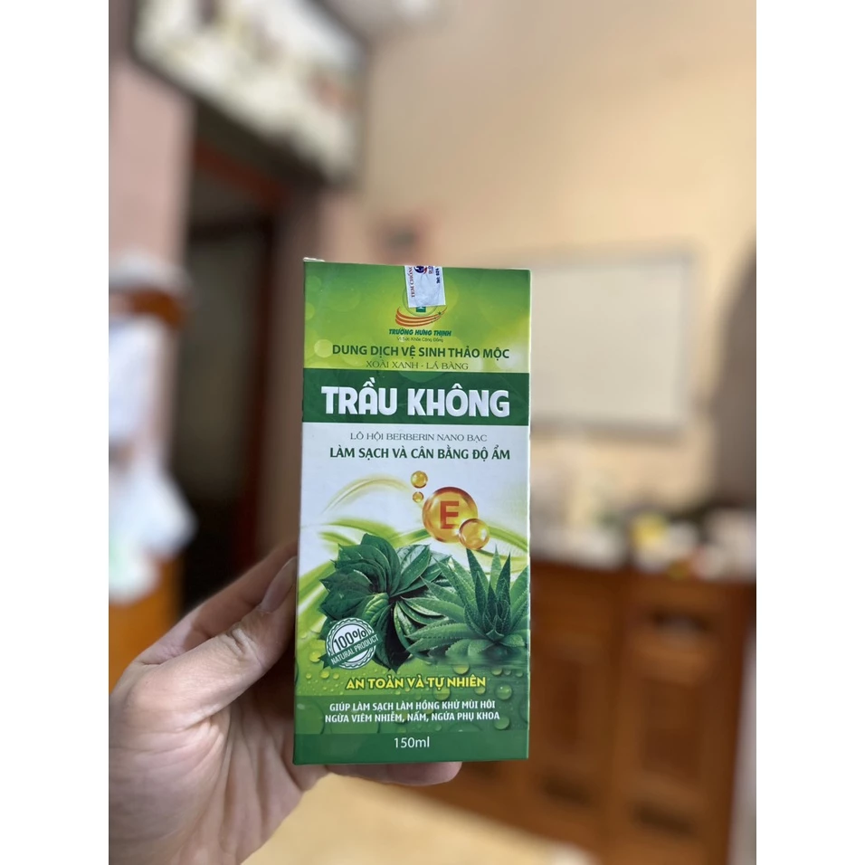 Dung dịch trâu không 150ml hết khí hư hết mùi hết ngứa