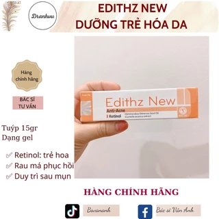 [CHÍNH HÃNG] Retinol dưỡng trẻ hoá, giảm mụn, chống lão hoá Edithz new