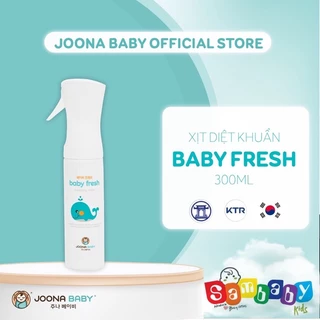 Xịt diệt khuẩn khử mùi cho đồ chơi, bình sữa, núm ti giả Baby Fresh JOONA BABY Việt Nam 300ml