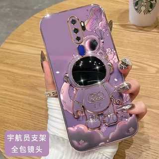 ốp lưng OPPO A9 2020 A5 2020 OPPO F11 PRO F11 A8 A31 2020 3D Mạ điện Ốp Điện Thoại TPU Mềm Siêu Mỏng Mạ Điện Hình Phi Hành Gia 3D Chống Sốc Cho OPPO A9 2020 A5 2020 OPPO F11 PRO F11 A8 A31 2020