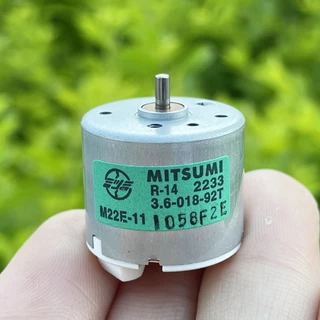 Mô Tơ Điện Tử MITSUMI R-14 M22E DC 3V-5V 3.7V 8000RPM Cho Máy Xăm Hình