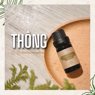 Tinh Dầu Lá Thông 10ml, Tinh Dầu Thiên Nhiên Nguyên Chất, Farm & Forest, Thanh Lọc Không Khí, Khử Mùi, Thư Giãn