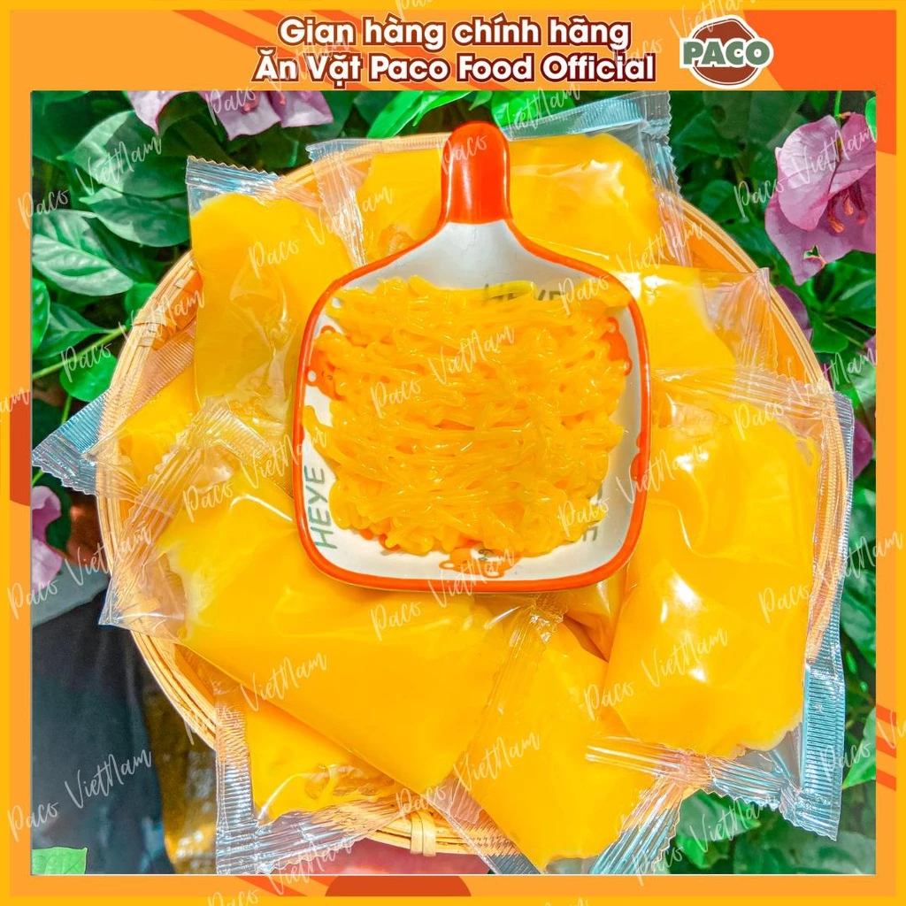 lẻ 1 túi bơ trứng phô mai Paco vị ngon béo ngậy nhà làm 100% lòng đỏ trứng gà nguyên chất không pha bột không phẩm màu