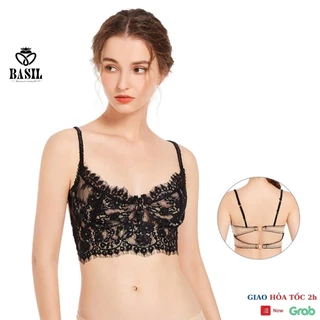 Áo lót conrset nữ BASIL SS06 ren mỏng có gọng mềm nhẹ (Xả Hàng)