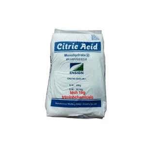 bột chanh citric acid ( gói 500g, 1kg) , chất điều vị, điều chỉnh ph.