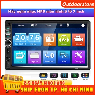 Đài Phát Thanh Xe Hơi 7018B/7010B Autoaudio Đầu Thu FM 7 Inch HD Màn Hình Cảm Ứng Đa Phương Tiện MP5 Màn Hình Ô Tô