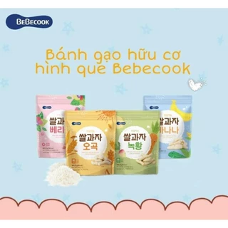 Bánh Gạo Ăn Dặm Hữu Cơ Bebecook