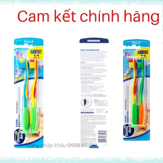 Set 2 bàn chải đánh răng trẻ em, bàn chải Dontodent cho bé - Nội địa Đức