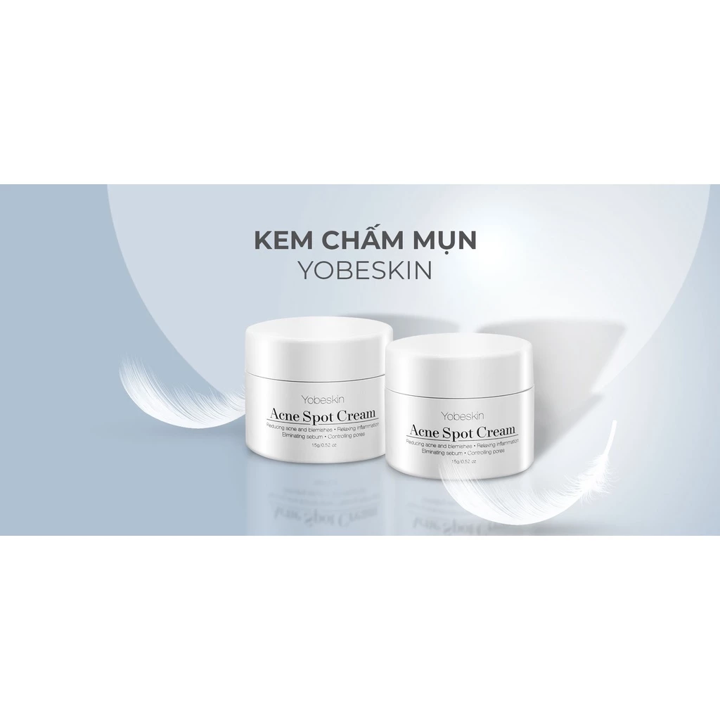 KEM CHẤM MỤN YOBESKIN xuất xứ Hàn Quốc, trị mụn, gom cồi, đẩy nhân mụn