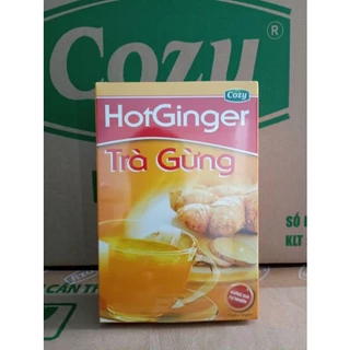 Trà gừng hòa tan Hot Ginger Cozy ( 10 túi x 10g)