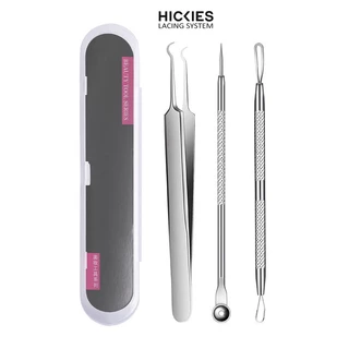 Bộ 3 Que Nặn Mụn hickies lacing system - Làm Sạch mụn Đầu Đen, Trứng Cá, Cám (Full hộp)